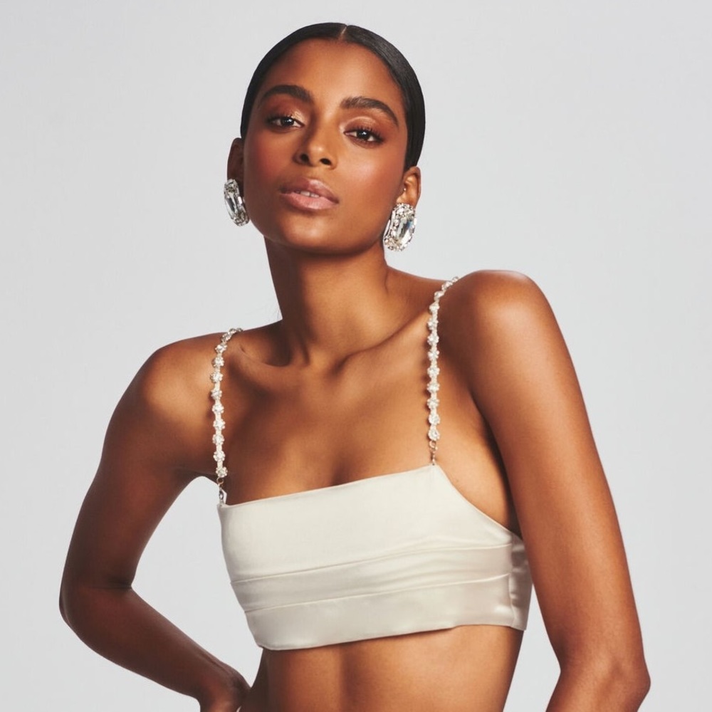 Champagne Retrofete Zeke Bra
